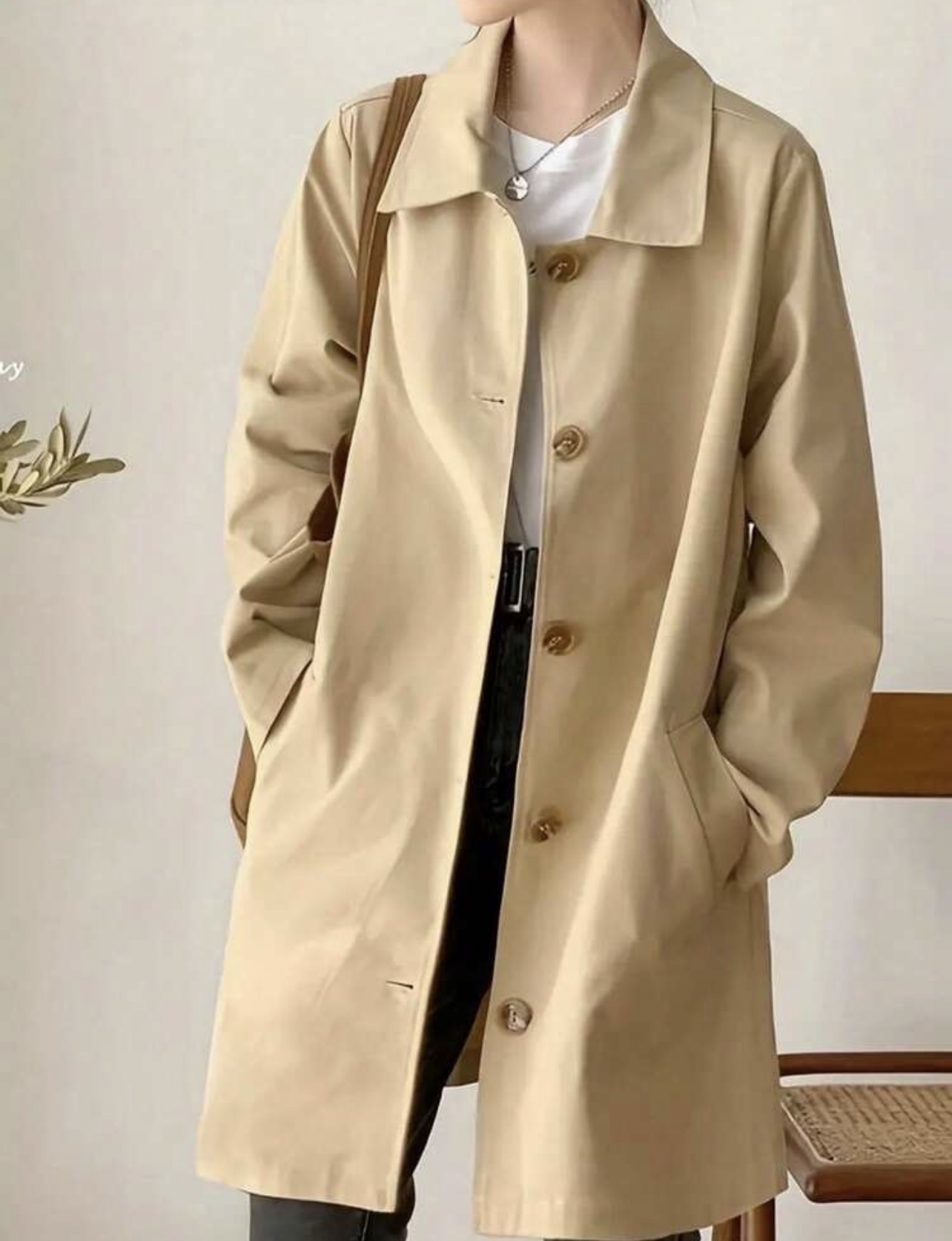 Casaco oversized